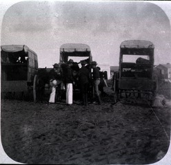 [Ambulances and supply wagons]