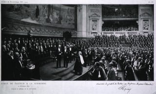 Jubilé de Pasteur a la Sorbonne