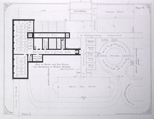 Johns Hopkins Hospital, Baltimore: [Floor plans of kitchen building]