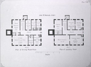 Johns Hopkins Hospital, Baltimore: [Floor plans of kitchen building]