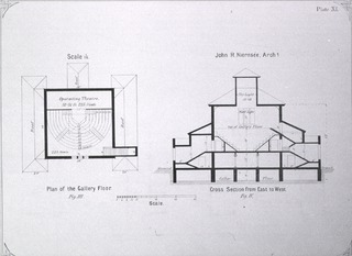 Johns Hopkins Hospital, Baltimore: [Amphitheatre and dispensary building]