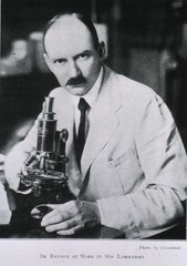 Dr. Ransom at Work in His Laboratory
