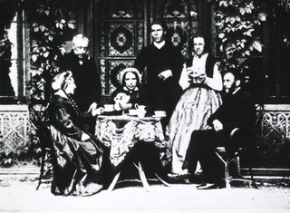 [W.C. Röntgen with his parents and other relatives]