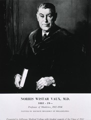 Norris Wistar Vaux, M.D
