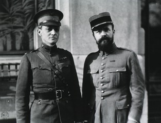 [Colonel W.D. Webb and Ferdinand LeMaitre.]