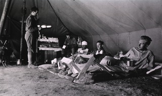 [Surgical ward tent, Field Hospital No. 7]