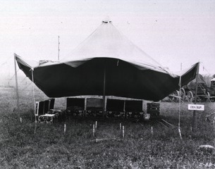 The General Supply Tent of the Veterinary Collecting Station