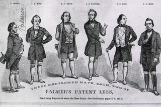 [Artificial limbs: Advertisement for Palmer and Co.]