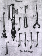 [Head saws and other trephining instruments]