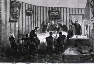 Scene At The Death-Bed Of President Lincoln