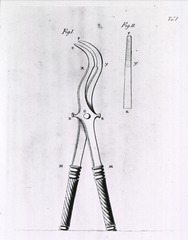 [Curved forceps for the removal of stones]