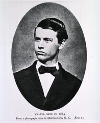 Walter Reed in 1874