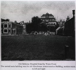 Old Bellevue Hospital from the Water Front