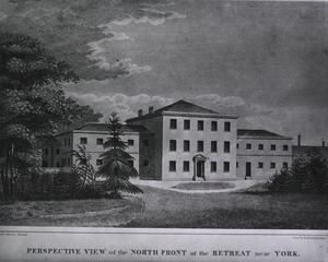 Perspective View of the North Front of the Retreat, near York