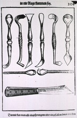 [Various tools for eye surgery]