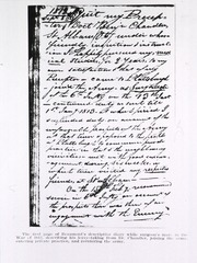 [Page from William Beaumont's diary]
