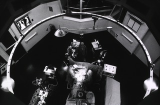 Modern equipment of an operation theater