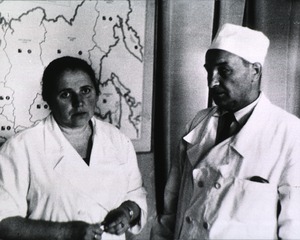 Professor A.N. Novikov and Professor V.U. Gorodilova
