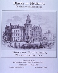 Blacks in Medicine: The Institutional Setting: An Exhibit at the National Library of Medicine