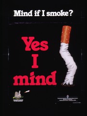 Mind if I smoke?: yes I mind!