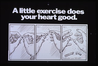 A little exercise does your heart good: look after your heart!