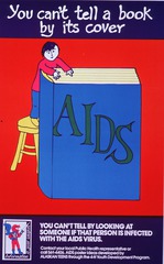 You can't tell a book by its cover: AIDS