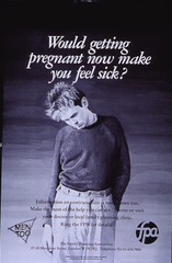 Would getting pregnant now make you feel sick?