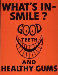 What's in smile?: good teeth and healthy gums