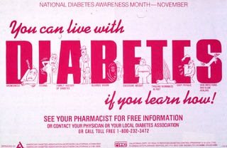 You can live with diabetes if you learn how!