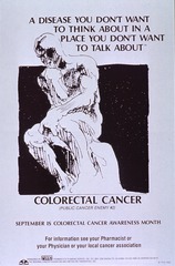 A disease you don't want to think about in a place you don't want to talk about: colorectal cancer (public cancer enemy #2)