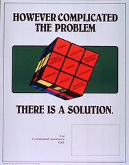 However complicated the problem: there is a solution