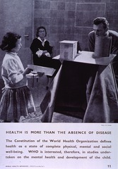 Health is more than the absence of disease