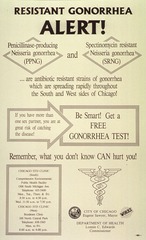 Resistant gonorrhea alert