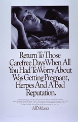 Return to those carefree days when all you had to worry about was getting pregnant, herpes, and a bad reputation