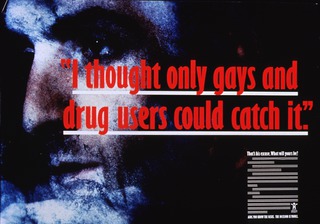 I thought only gays and drug users could catch it