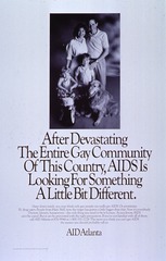 After devastating the entire gay community of this country, AIDS is looking for something a little bit different