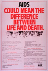 AIDS could mean the difference between life and death