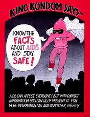 King Kondom says--: know the facts about AIDS and stay safe!