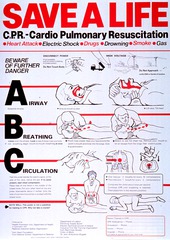Save a life: C.P.R., cardio pulmonary resuscitation