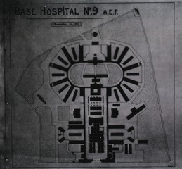 [Plan for base hospital no. 9]