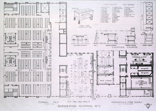 [Plan for Debarkation Hospital no. 3]