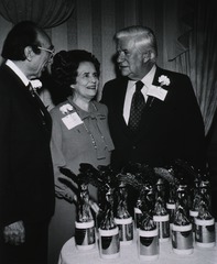 [Mary Lasker with Dr. Michael E. DeBakey and the Honorable Thomas P. O'Neill]