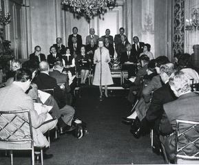 [Award Winners with Mary Lasker, Speakers and Guests, 1975]