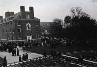 [Dedication of first six buildings at NIH]