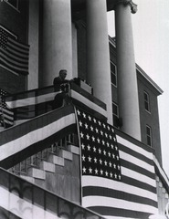 [President Roosevelt delivers keynote address at dedication ceremony of first six NIH buildings]
