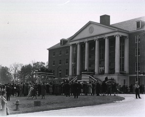 [Dedication ceremony of first six NIH buildings]