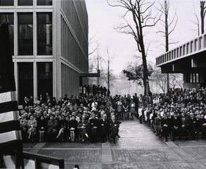 [Dedication ceremonies for Buildings 36 and 37]