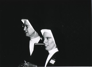 [Sister Mary Stella Simpson and Sister Margaret]