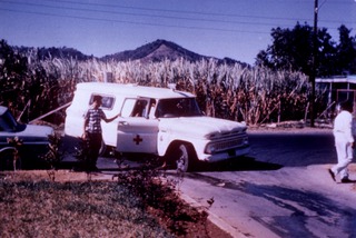 [Ambulance in Ponce, Puerto Rico, 1965]