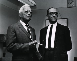 [Dr. Rolla Dyer and Dr. Salvador Luria]